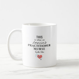 Personalisiertes Zitat für Nurse Practitioner mit  Kaffeetasse