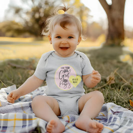 Personalisiertes Zitat Gott antwortet Gebete Baby Strampler