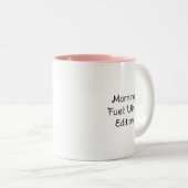Personalisiertes Zitat Kaffee Tasse (VorderseiteRechts)