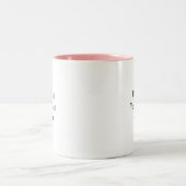 Personalisiertes Zitat Kaffee Tasse (Mittel)