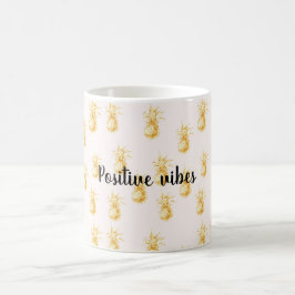 Personalisiertes Zitat von tropischen Ananas, Blus Kaffeetasse