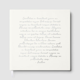 Personalisiertes Zitatgedicht Gästebuch