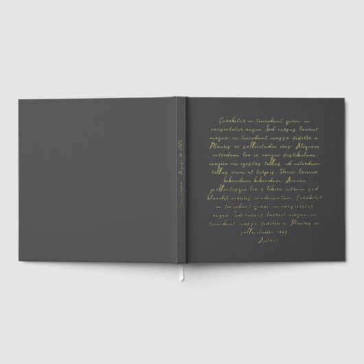 Personalisiertes Zitatgedicht Gästebuch (Voll)