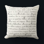 Personalisiertes Zitatgedicht Kissen<br><div class="desc">Passen Sie dieses Kissen mit Ihrem Lieblingszitat,  Gedicht oder Hochzeitsgelübde an. Ein besonderes Geschenk,  das das Herz für die kommenden Jahre wärmen wird.</div>