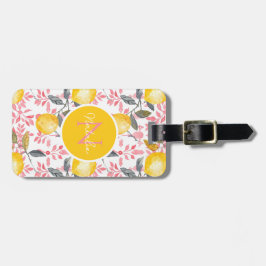 Personalisiertes Zitronen-Gepäckanhänger Gepäckanhänger
