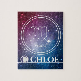 Personalisiertes Zodiac Sign VIRGO| Puzzle Jigsaw