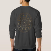 Personalisiertes Zodiac Sweatshirt (Rückseite)