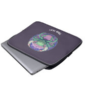 PERSONALISIERTES ZODIAC-ZEICHEN LAPTOPSCHUTZHÜLLE (Vorne Knopf)