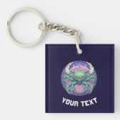 PERSONALISIERTES ZODIAC-ZEICHEN SCHLÜSSELANHÄNGER (Vorderseite)