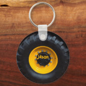 Personalisiertes Zugrad Schlüsselanhänger (Vorderseite)