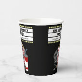 Personalisiertes Zuhause-Kino Pappbecher (Links)