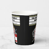 Personalisiertes Zuhause-Kino Pappbecher (Rechts)