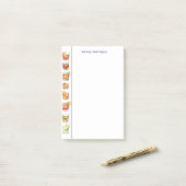 Personalisiertes Zuhause-Office Post-it Klebezettel (Auf Schreibtisch)