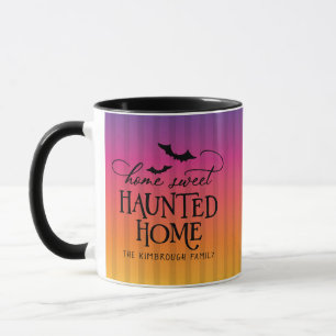 Personalisiertes Zuhause Süßes Verfluchtes Zuhause Tasse