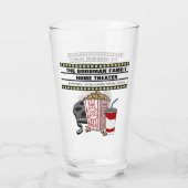 Personalisiertes Zuhause-Theater Glas (Rückseite)