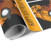 Personalisiertes Zuhören Geschenkpapier (Rolleneckpunkt)