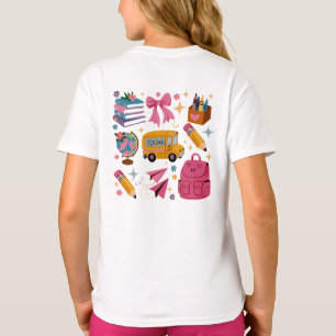Personalisiertes Zurück zur Schule T-Shirt