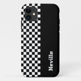 Personalisiertes Zwei-Töne-Schachbrett Case-Mate iPhone Hülle