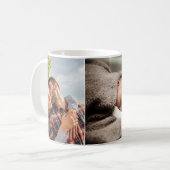 Personalisiertes zweiseitiges Foto Kaffeetasse (Vorderseite Links)
