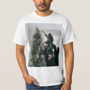 Personalisiertes zweiseitiges Foto T-Shirt