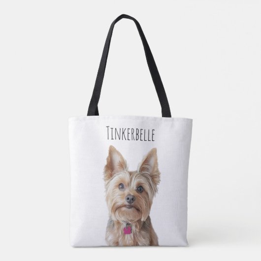 Personalisiertes zweiseitiges Pet-Foto Tasche (Rückseite)