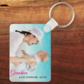 Personalisiertes zweiteiliges Foto-Aluminium Schlüsselanhänger (Rückseite)