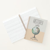 Personalisiertes zweiteiliges History Notes-Notebo Notizblock (Innenseite)