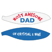 Personalisiertste Phantastische Vater Eltern Cool Basketball (Panele)