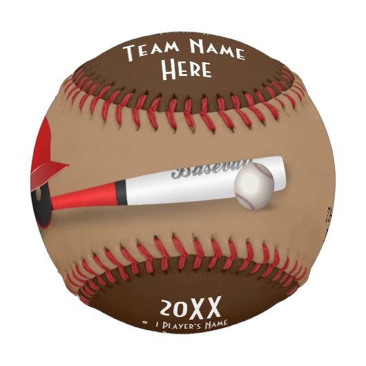 Personalisierung BASEBALL BALL für Trainer/Spieler (Vorderseite)