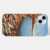 PERSONALISIERUNG DER SERENOCEANVIEW/Earth Tones Case-Mate iPhone Hülle (Rückseite (Horizontal))