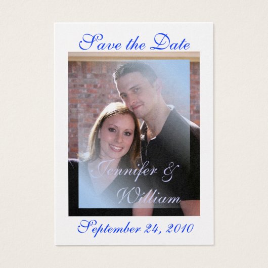 PERSONALISIERUNG DES FOTOS (Vorderseite)