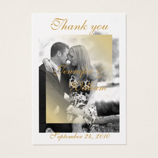 PERSONALISIERUNG DES FOTOS (Vorderseite)