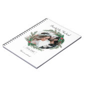 Personalisierung Hochzeit Foto Notizblock (Linke Seite)