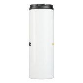 Personalisierung iam Anführer nicht boos Daumenble Thermosbecher (Rückseite)