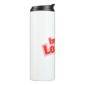 Personalisierung iam Anführer nicht boos Daumenble Thermosbecher (Nach links gedreht)