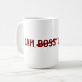 Personalisierung kombinierte Tasse iam Leader nich (Vorderseite Links)
