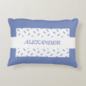 Personalisierung Peter der Kaninchenkind Dekokissen (Rückseite)