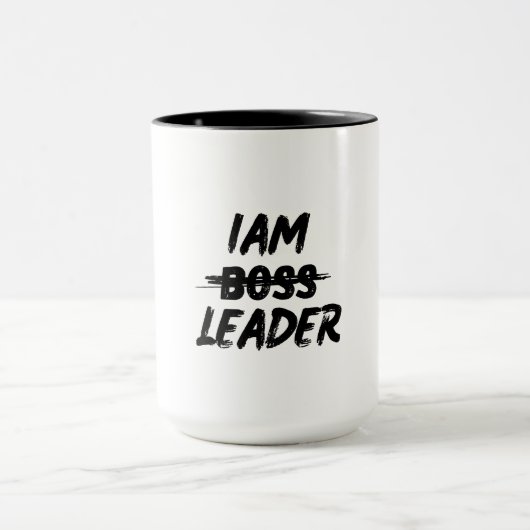 Personalisierung Tasse Leiter nicht boos (Zentrum)
