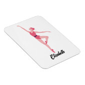 Personalisierung von Tanzballerina Magnet (Rechte Seite)