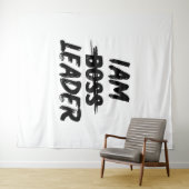 Personalisierungs-Band-Leiter nicht boos Wandteppich (Beispiel (Horizontal))