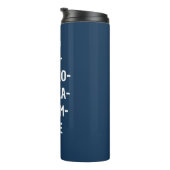 Personalisierungs Café-Schoko-Wodka-Latte Thermosbecher (Nach rechts gedreht)