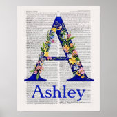 Personalisierungsbrief A names Ashley Poster (Vorne)