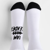 Personalisierungsprämie: Anführer von Socken-Stöck Socken (Oben)