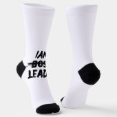 Personalisierungsprämie: Anführer von Socken-Stöck Socken (Gewinkelt)