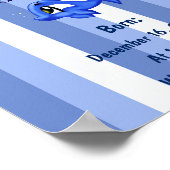 Personalisischer Name bedeutet "Keepake Kinderzimm Poster (Ecke)