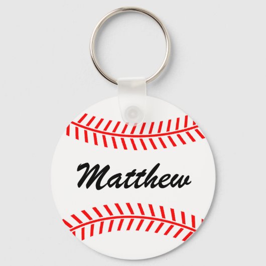 Personalizable baseball keychains schlüsselanhänger (Vorderseite)