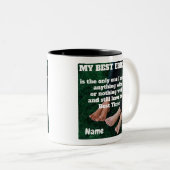 Personalizable Best Friend Coffee Tasse (VorderseiteRechts)