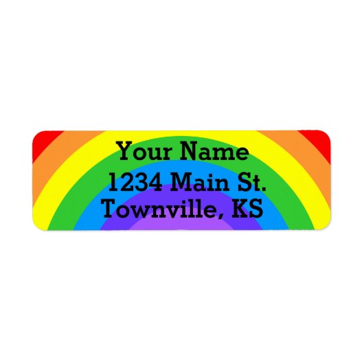 Personalizable Bright Rainbow (Vorne)