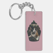 Personalizable Cupcake Pet Owner Keychain Schlüsselanhänger (Vorderseite links)