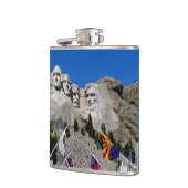 Personalizable der Mount Rushmore Monument-Foto Flachmann (Links)